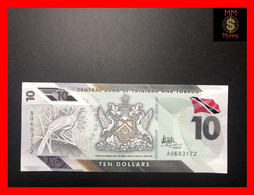 TRINIDAD & TOBAGO  10 $  2021  P.  New   (62)  Polymer  UNC - Trinidad & Tobago