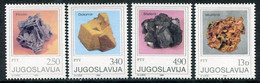 YUGOSLAVIA 1980  Crystals MNH / **.  Michel 1849-52 - Unused Stamps