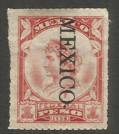 MEXICO. 1924. 1peso RED REVENUE - Mexico