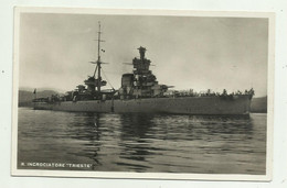 REGIO INCROCIATORE TRIESTE - FOTOGRAFICA -  NV  FP - Warships