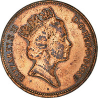 Monnaie, Grande-Bretagne, Elizabeth II, 2 Pence, 1987, TB, Bronze, KM:936 - 2 Pence & 2 New Pence