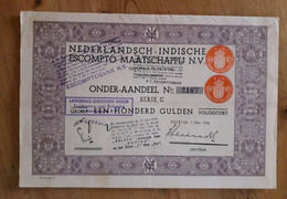 Indonesia: Nederlandsch - Indische Escompto Maatschappij - Batavia - 1935 - Azië