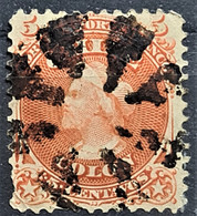 CHILE 1867 - Canceled - Sc# 17 - Chili