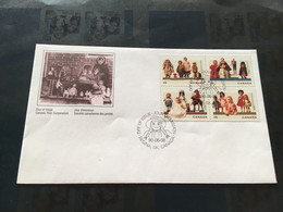 (5 C 14) Canada - Dolls FDC - 1990 - 1991-2000