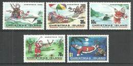 Christmas Island 1986 Mi 226-230 MNH  (ZS7 CHI226-230all+53626) - Non Classificati