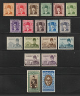Egypt - 1937-46 - ( King Farouk ) - Scott Desc. - MH (*) - Unused Stamps