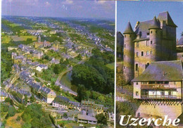 Dept 19,Corrèze,Cpm Uzerche,La Ville Et La Vézère,Maisons Avec Tours à échauguettes,toits à Poivrières Et Balcons Bois - Uzerche