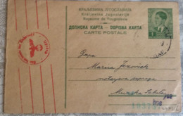 DOPISNA KARTA CJELINA KRALJEVINE YUGOSLAVIE KORISTENA ZA NDH 1941 WHOLE OF THE KINGDOM OF YUGOSLAVIA USED DURING NDH - Altri & Non Classificati