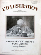 L'ILLUSTRATION N° 4543 29-03-1930 CLEMENCEAU FOCH RICHELIEU PAUL HUET DEHLI MOISSAC HOLMENKOLLEN ROMANS DELAHAYE - L'Illustration