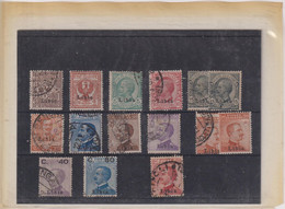 ITALIE-LIBYE- LOT TP OB-   X-ENTRE LES N° 1 ET 39-  1912 - Libya