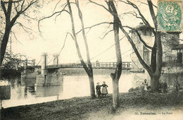 Tonneins * Vue Sur Le Pont Suspendu - Tonneins