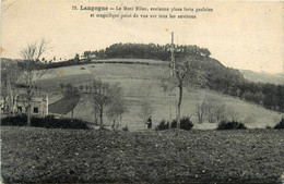 Langogne * Vue Sur Le Mont Milan * Ancienne Place Forte Gauloise - Langogne