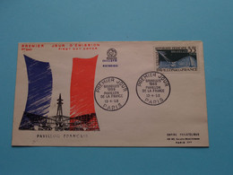 EXPOSITION De BRUXELLES ( Enveloppe FDC > Pavillon De La FRANCE / Expo 1958 Brussels ) FDC N° 240 ! - 1958 – Bruxelles (Belgique)