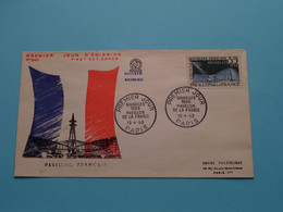 EXPOSITION De BRUXELLES ( Enveloppe FDC > Pavillon De La FRANCE / Expo 1958 Brussels ) FDC N° 240 ! - 1958 – Brüssel (Belgien)