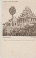 INDES. Mahabalipour (Les 7 Pagodes) Temples Monolithes  (Cliché Du Dr De Beurmann) - Inde