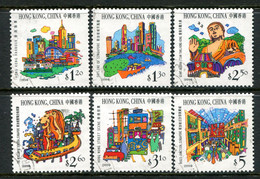 Hong Kong - China 1999 Tourist SIghts Set CTO Used (SG 961-966) - Usati