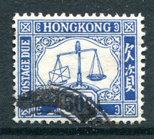 Hong Kong 1938-63 Postage Dues - 50c Blue Used (SG D12) - Postage Due
