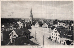 CPA   SUISSE  ALRISWIL-MARKTPLATZ---1920 - Autres & Non Classés