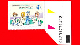 Nuovo - MNH - ITALIA - 2021 - 100 Anni Dell’ Associazione Italiana Donne Medico (AIDM) – B - Alfanumerico - 2021-...: Mint/hinged