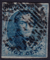 Stamps Belgium 1858 20c Used Lot#30 - 1849-1865 Medallones (Otros)