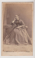 Photo Foto - Formato "CDV" - Giovanna Colli-Lanzi (nata Cambieri) - Years '1860 - Felice Tarantola & C., Novara - Ancianas (antes De 1900)