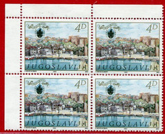 YUGOSLAVIA 1982 Herceg Novi Block Of 4 MNH / **.  Michel 1949 - Ungebraucht