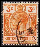 1913-1917. BRITISH HONDURAS. GEORG V. 3 C. (Michel 68) - JF512617 - British Honduras (...-1970)