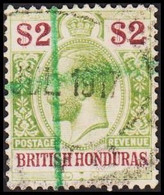 1913-1917. BRITISH HONDURAS. GEORG V. $ 2. (Michel 74) - JF512621 - British Honduras (...-1970)