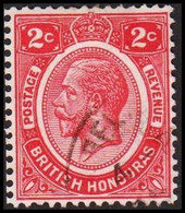 1922-1933. BRITISH HONDURAS. Georg V. 2 C. (Michel 91) - JF512629 - British Honduras (...-1970)
