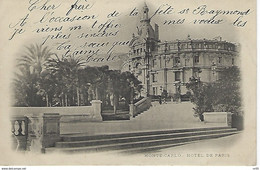 MONACO -  MONTE CARLO - Hotel De Paris - Hoteles