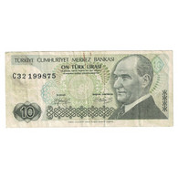 Billet, Turquie, 10 Lira, 1979, KM:193a, TB - Turkey