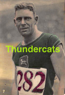 VINTAGE TRADING TOBACCO CARD CHROMO ATHLETICS 1928 TABACALERA LA MORENA No 7 ATKINSON AFRICA SOUTH - Atletiek