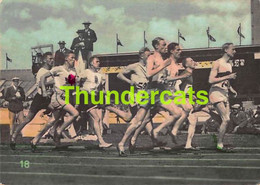 VINTAGE TRADING TOBACCO CARD CHROMO ATHLETICS 1928 TABACALERA LA MORENA No 18 PELTZER GERMANY - Atletiek