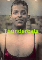 VINTAGE TRADING TOBACCO CARD CHROMO ATHLETICS NATATION SWIMMING 1928 TABACALERA LA MORENA No 173 ZORILLA ARGENTINA - Swimming