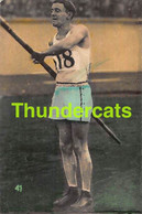 VINTAGE TRADING TOBACCO CARD CHROMO ATHLETICS 1928 TABACALERA LA MORENA No 41 SABIN CARR - Atletiek