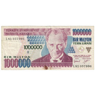 Billet, Turquie, 1,000,000 Lira, 2002, KM:213, TB+ - Turkey