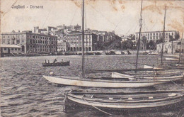 Cagliari -  Darsena Viaggiata 1928 - Cagliari