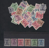 Preo 80 Zegels Met O.a. Nrs.  333 T/e/m 338 (nrs. 335 , 336 En 338 ** MNH)  ;  Zie Scan ! Inzet 25 € ! LOT 192 - Typo Precancels 1936-51 (Small Seal Of The State)