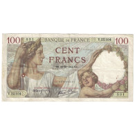 France, 100 Francs, Sully, 1941, 1941-10-30, TB+, Fayette:26.59, KM:94 - 100 F 1939-1942 ''Sully''