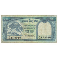 Billet, Népal, 50 Rupees, 2008, KM:63, B+ - Népal