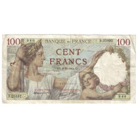 France, 100 Francs, Sully, 1941, 1941-11-06, TB, Fayette:26.60, KM:94 - 100 F 1939-1942 ''Sully''