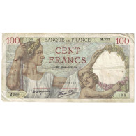 France, 100 Francs, Sully, 1939, 1939-06-29, TB, Fayette:26.04, KM:94 - 100 F 1939-1942 ''Sully''