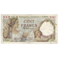 France, 100 Francs, Sully, 1941, 1941-04-03, TB+, Fayette:26.49, KM:94 - 100 F 1939-1942 ''Sully''