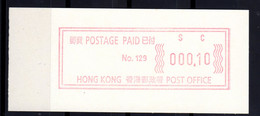 Atm  Frama Vending Vignettes Meter Distributeur China Hongkong  Hong Kong  Mint Mnh Postfrisch  Please Look Scan - Distributeurs