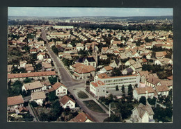 25 - Valentigney  - Vue  Aérienne La Rue Duvernois - Le Temple Et Le Lycée - Religion - Protestantisme - Valentigney