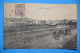 Lamorteau 1920 : Panorama Animée Avec Attelage, Rare. - Virton