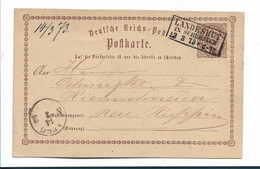 BRS370 / DEUTSCHES REICH - Landeshut (Schlesien) Mit NDP Kastenstempel 1873 - Lettres & Documents