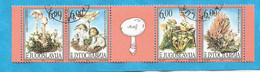 1999   JUGOSLAVIJA  JUGOSLAWIEN SERBIEN  NATURSCHUTZ  PILZEN FUNGHI  USED - Used Stamps