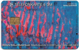 Germany - X 24 - DeTeMedien - Anke Erlenhoff 2, 10.1997, 6DM, 6.000ex, Used - X-Reeksen : Advertenties Van De D. Postreklame