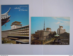 Japan Tokyo 2 Cards Hotel Okura Pride Of The Orient - Tokio